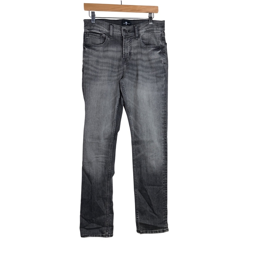 7 For All Mankind Slimmy Jeans size 29 Black